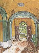 Vincent Van Gogh The Entrance Hall of Saint-Paul Hospital (nn04) Germany oil painting reproduction